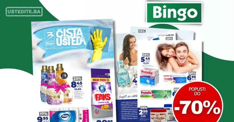 Bingo katalog ČISTA UŠTEDA 22-31.3.2024.