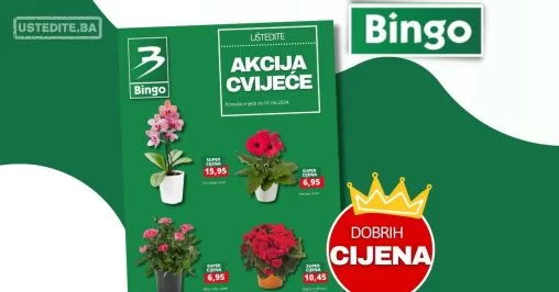 Bingo akcija CVIJEĆE
