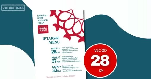 Slatko i Slano IFTARSKI MENI
