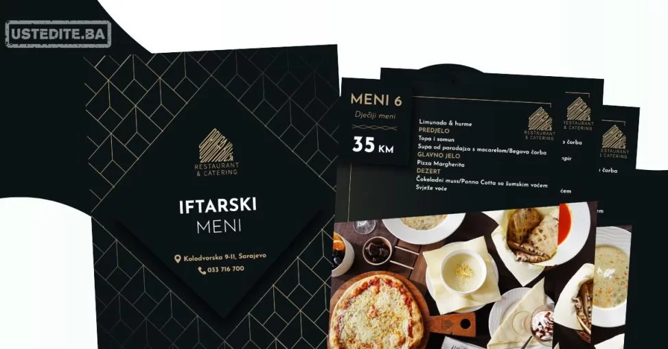 Druga kuća IFTARSKI MENI 📍Sarajevo