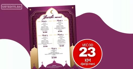 Hotel Hills IFTARSKI MENI📍Sarajevo
