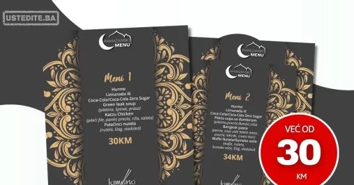 Kimono IFTARSKI MENI 📍Sarajevo