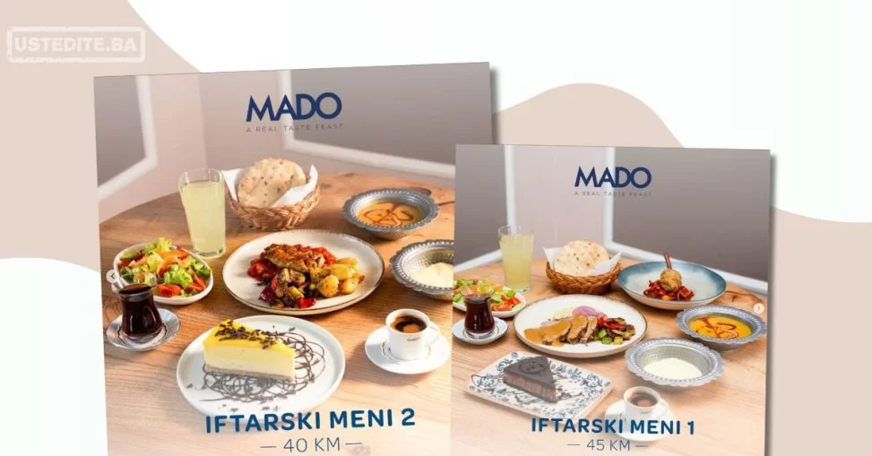 Mado Sarajevo IFTARSKI MENI
