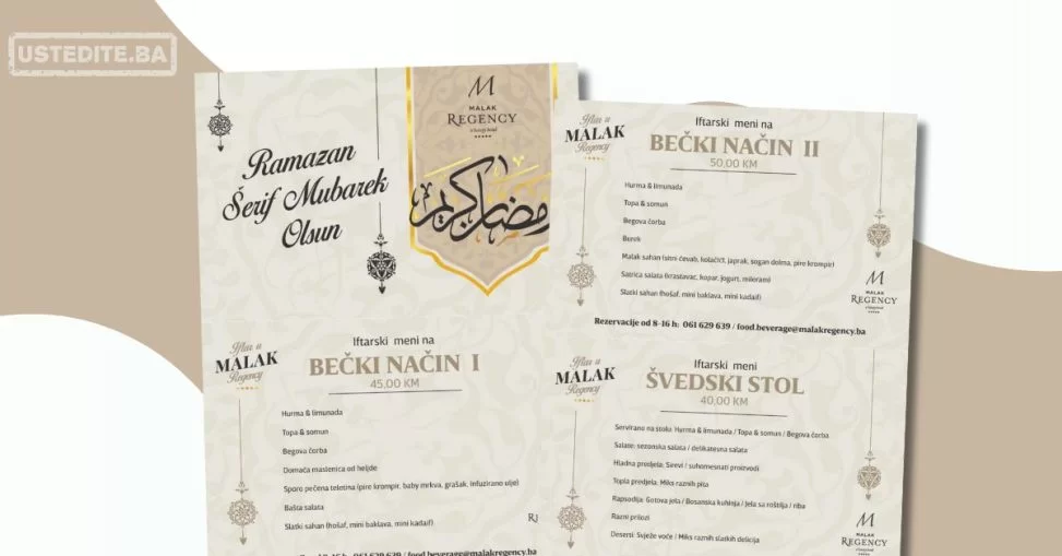 Malak IFTARSKI MENI 2024.