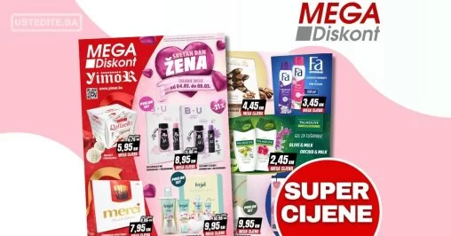 Mega Diskont katalog DAN ŽENA 4-8.3.2024.