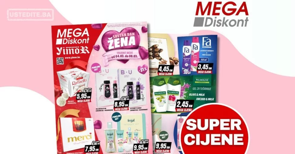 Mega Diskont katalog DAN ŽENA 4-8.3.2024.