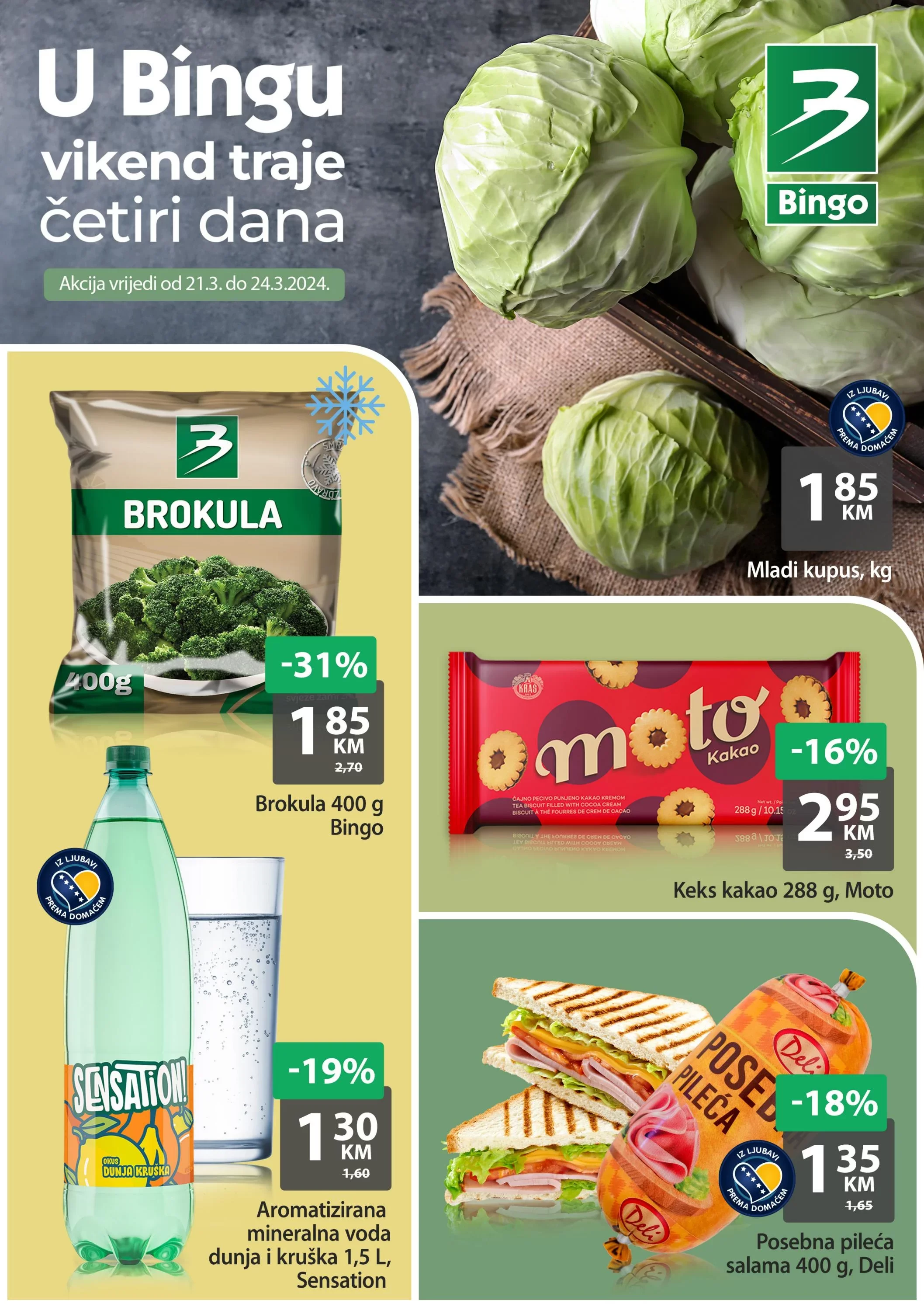Bingo vikend akcija 21-24.3.2024.