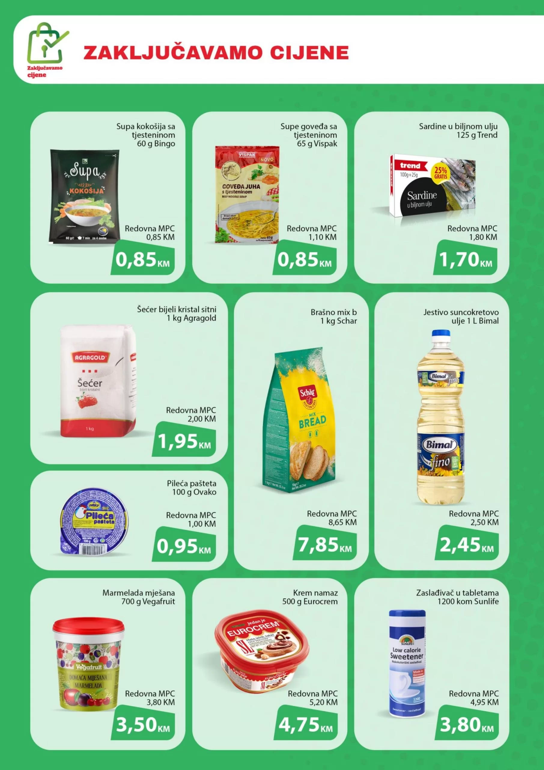 Bingo ZAKLJUČANE CIJENE 15.3-15.6.2024.