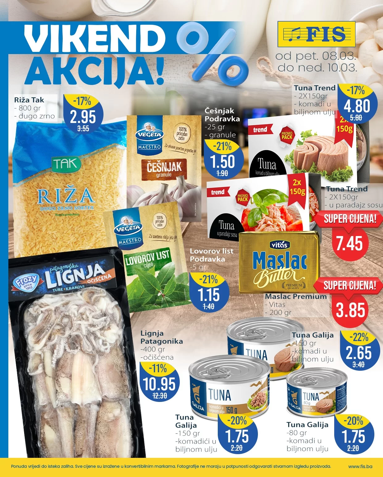 Fis vikend akcija 8-10.3.2024.