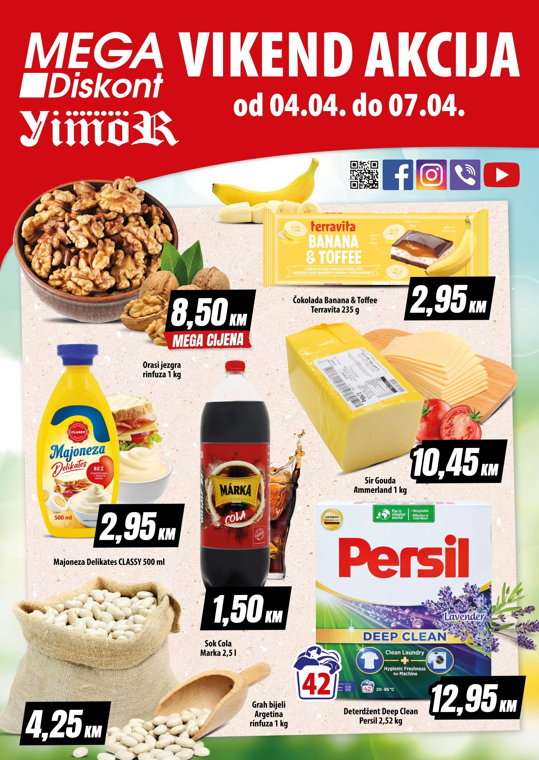 Mega Diskont vikend akcija 4-7.4.2024.