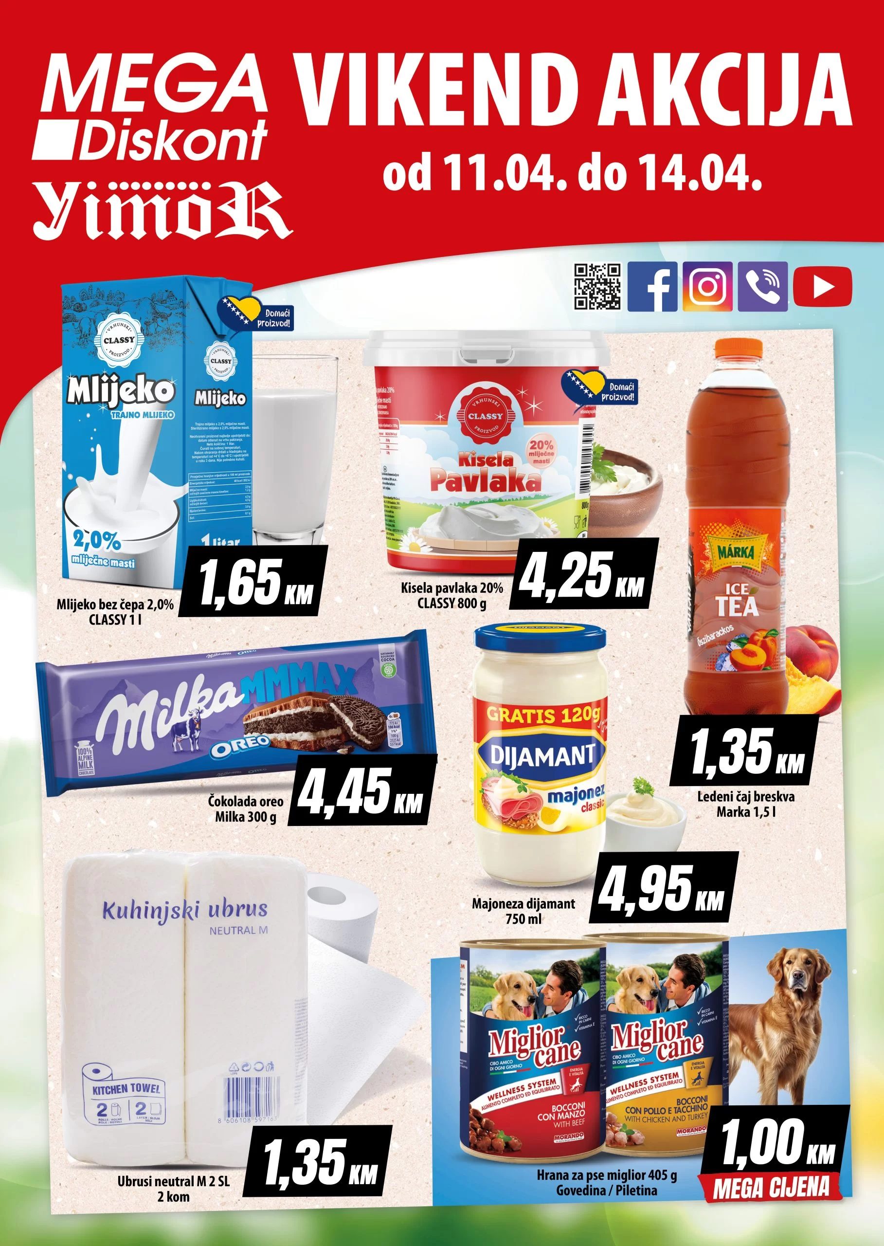 Mega Diskont vikend akcija 11-14.4.2024. 