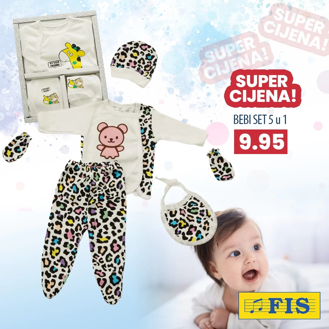 Fis DJEČIJI TEKSTIL - NOVO u ponudi - april 2024.