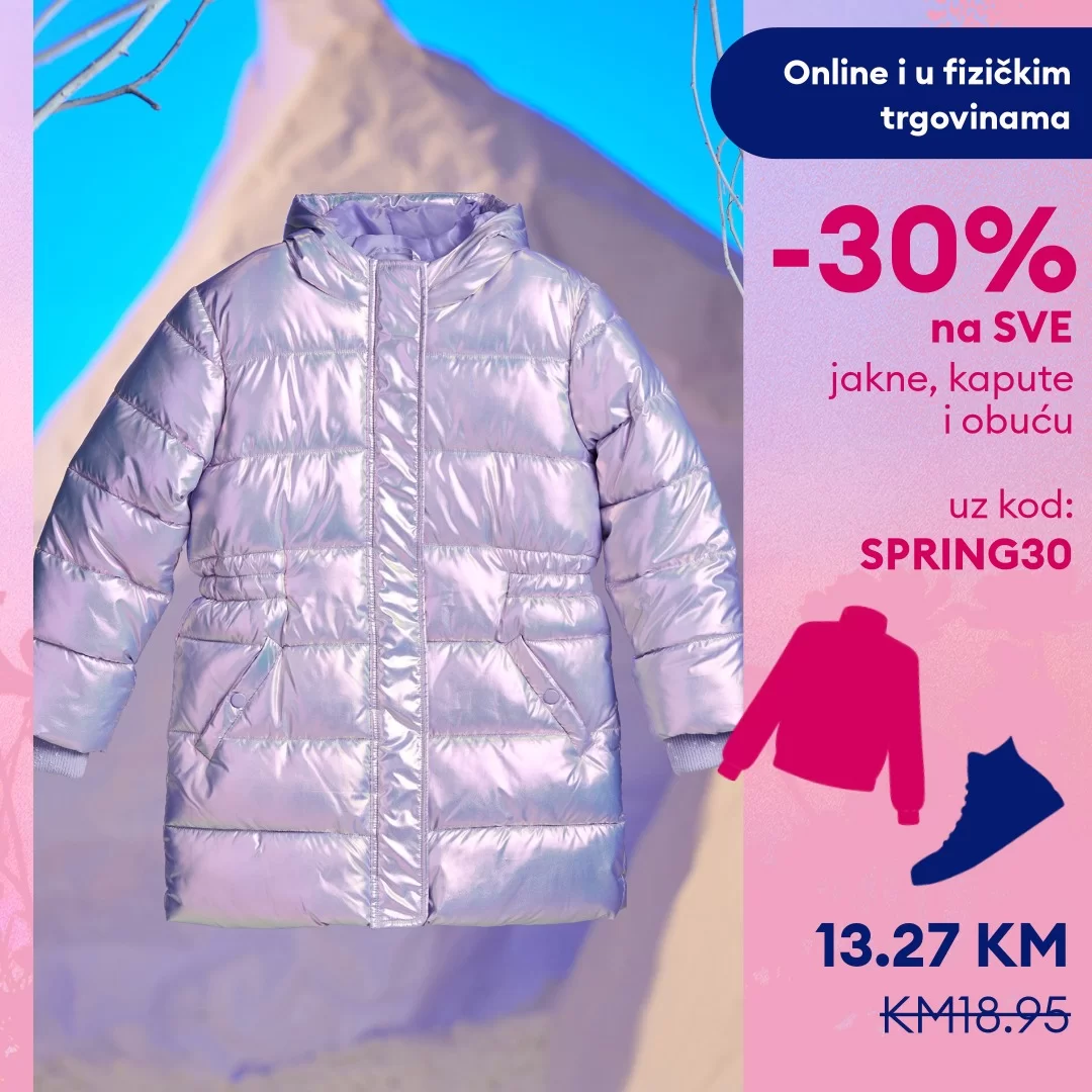 Sinsay SNIŽENJE 30% na SVE - april 2024.