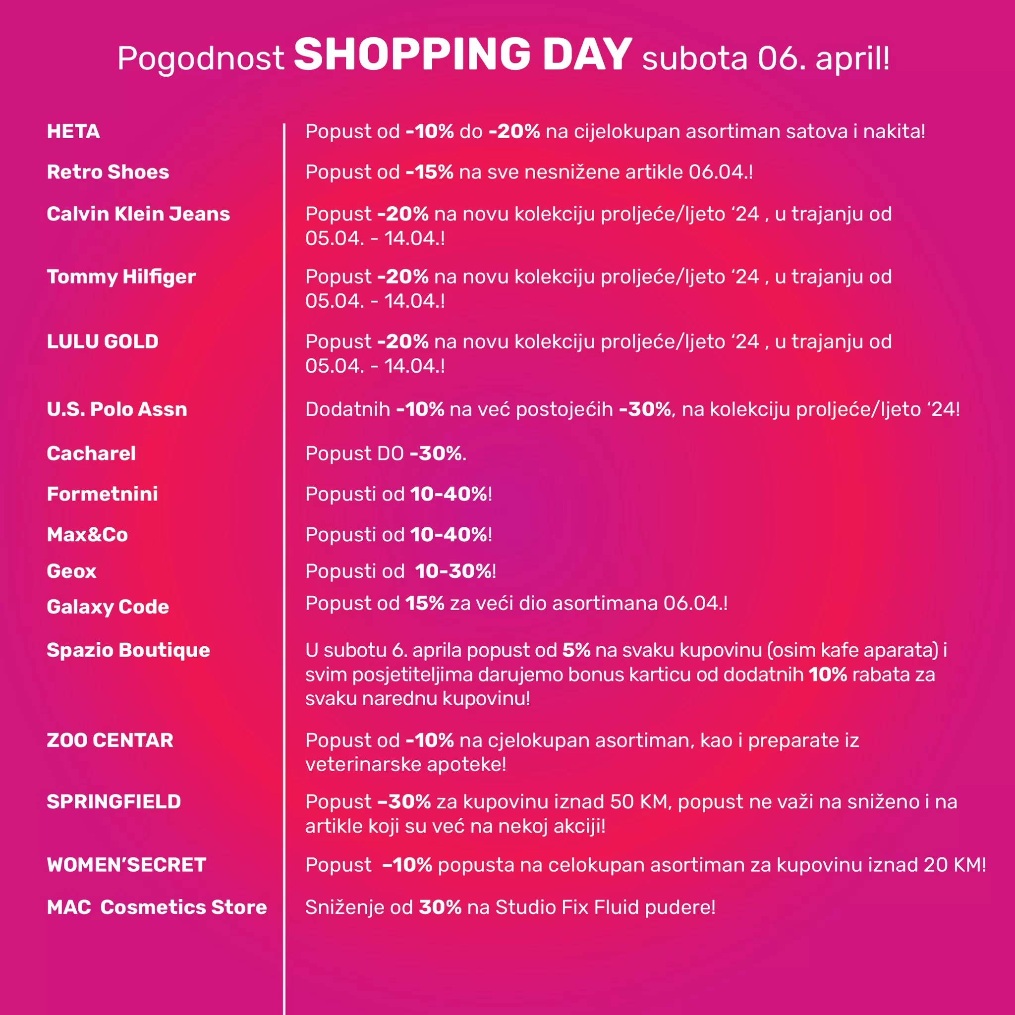 Aria SLAVI ROĐENDAN 6.4.2024.