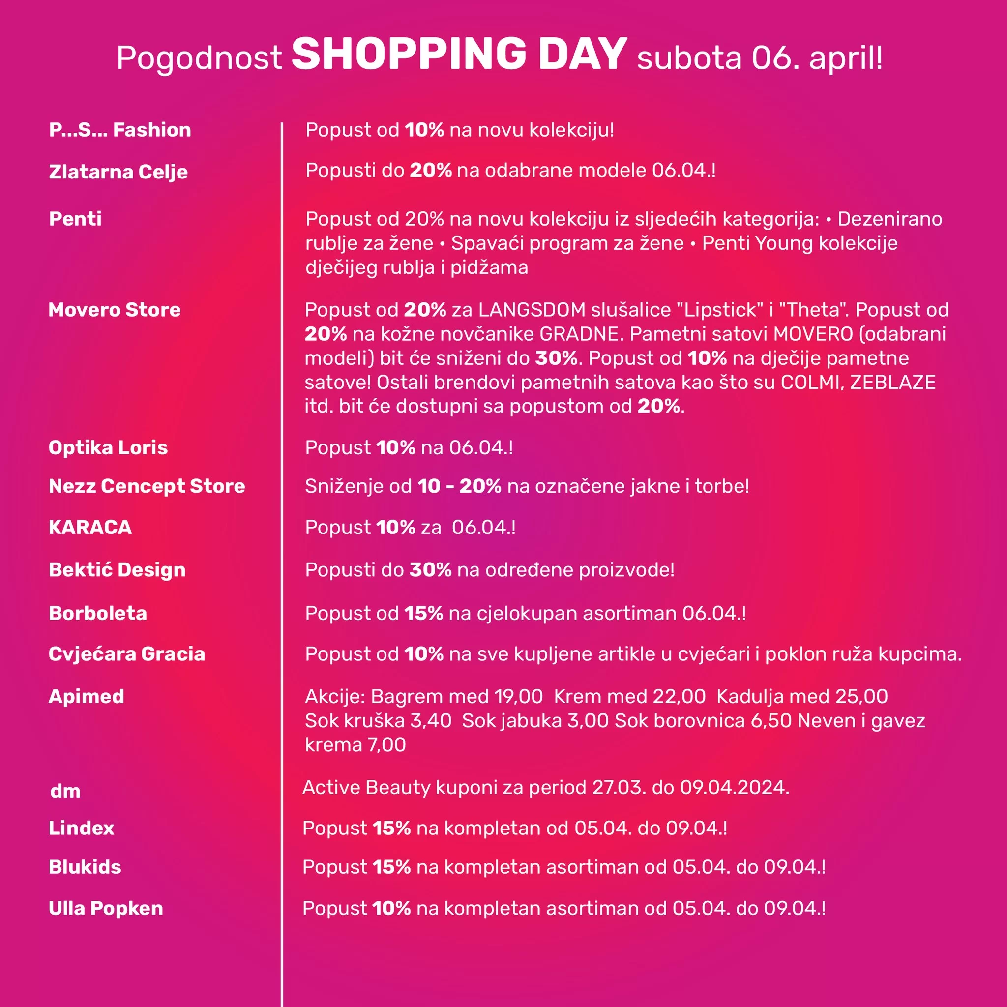 Aria SLAVI ROĐENDAN 6.4.2024.