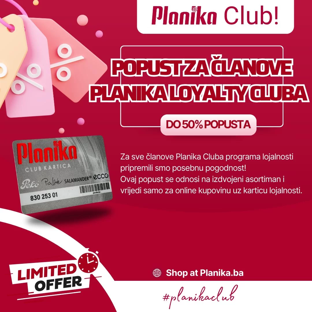 Planika SNIŽENJE do 50% - april 2024.