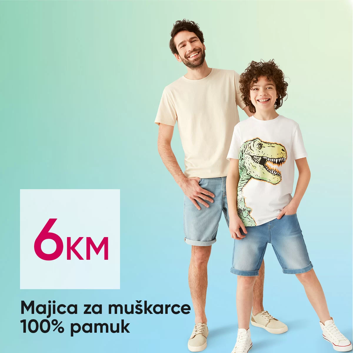 Pepco HIT CIJENA - MAJICE već od 5 KM - akcija do 24.4.2024.