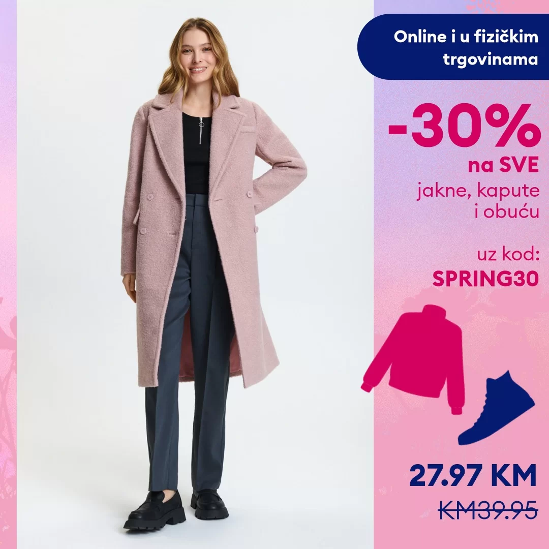 Sinsay SNIŽENJE 30% na SVE - april 2024.