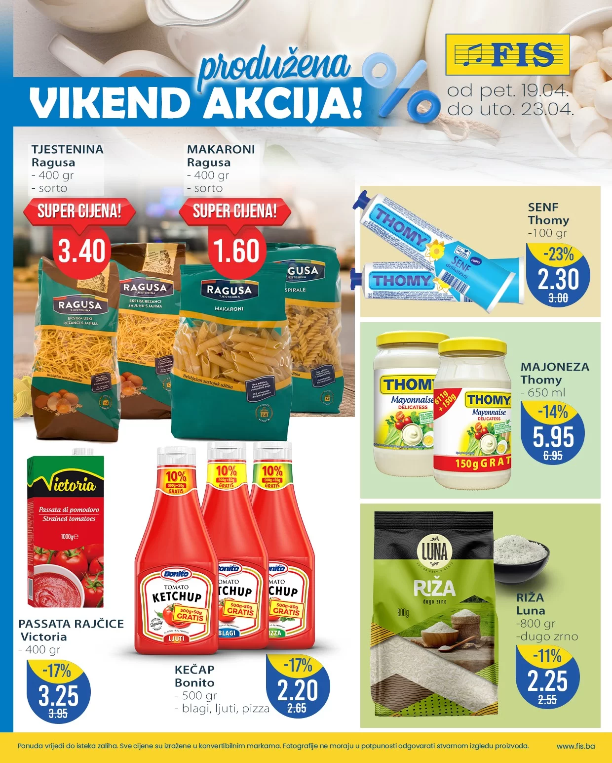 Fis vikend akcija 19-23.4.2024.