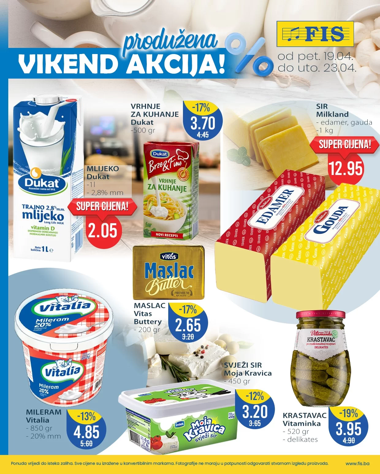 Fis vikend akcija 19-23.4.2024.