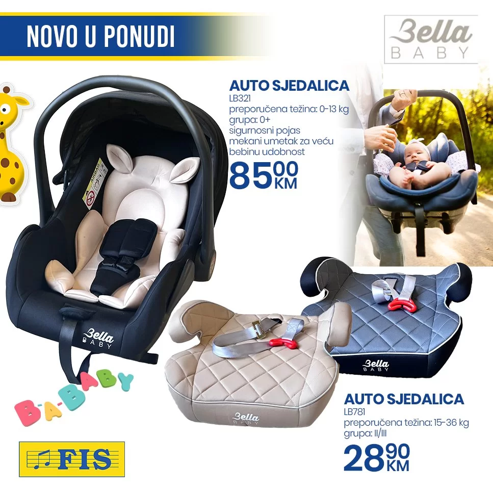 Fis Dječija kolica NOVO U PONUDI - april 2024.