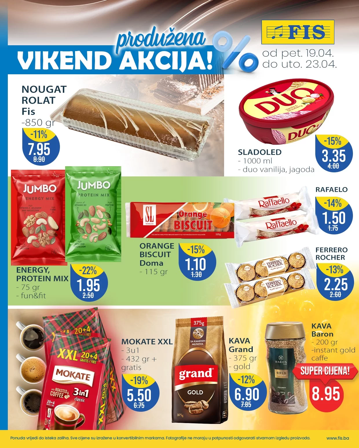 Fis vikend akcija 19-23.4.2024.