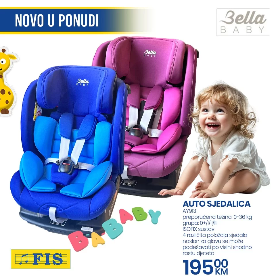 Fis Dječija kolica NOVO U PONUDI - april 2024.