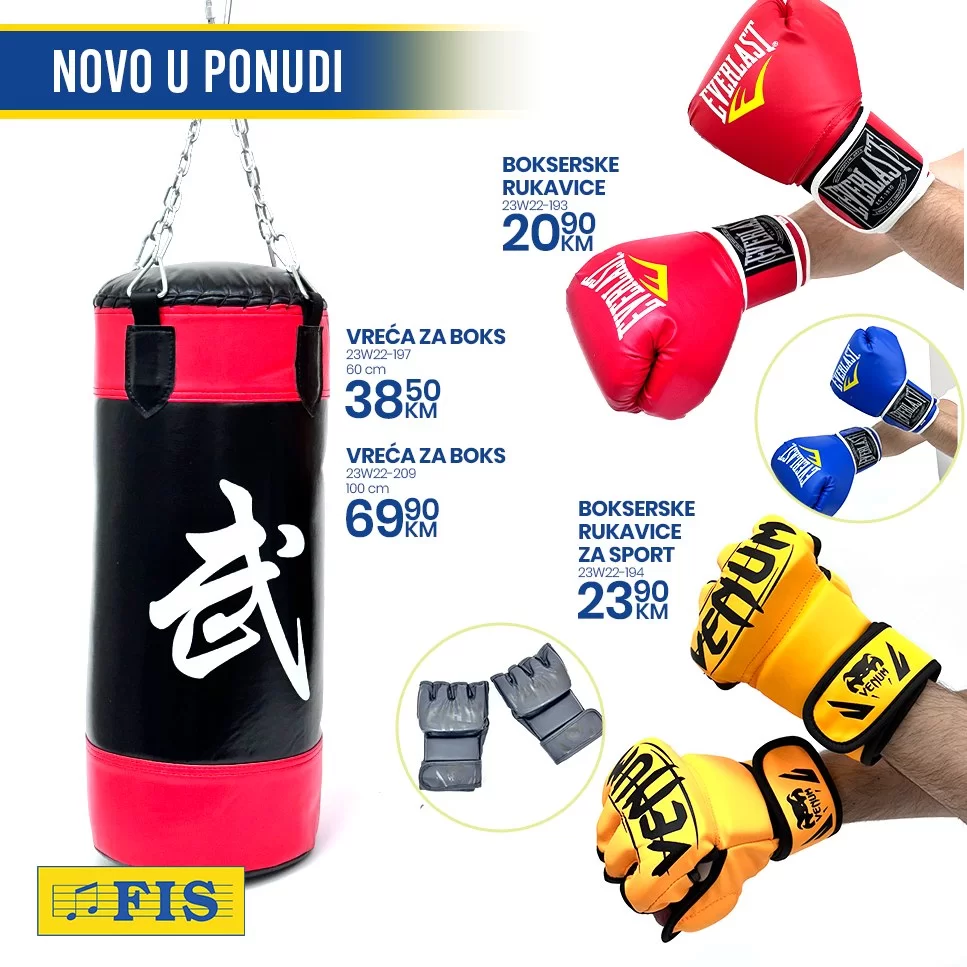 Fis SPORTSKI REKVIZITI - NOVO U PONUDI - april 2024.