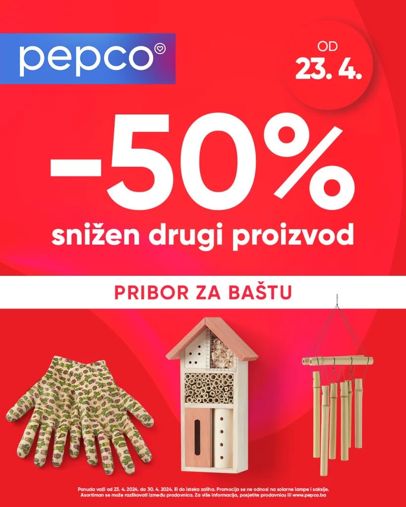 Pepco PROLJETNO SNIŽENJE - akcija do 30.4.2024.