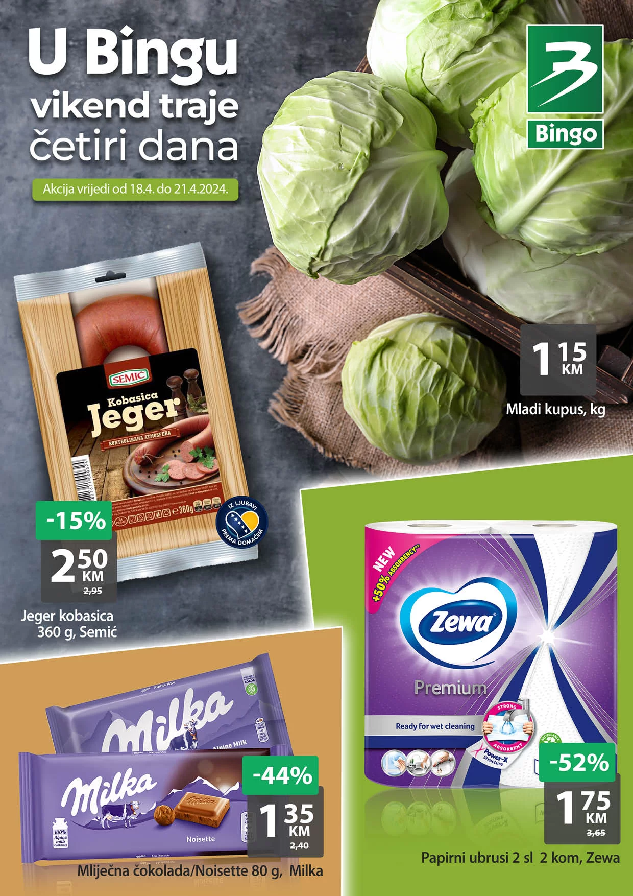 Bingo vikend akcija 18-21.4.2024.