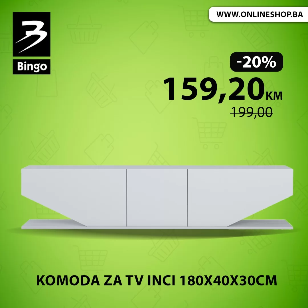 Bingo online shop TV KOMODE - april/maj 2024.