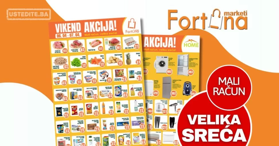 Fortuna vikend akcija 6-7.4.2024.