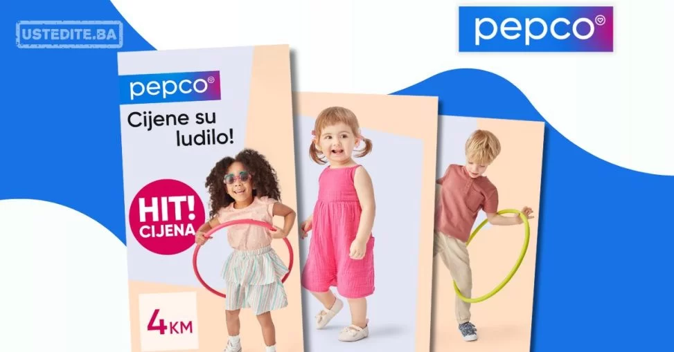 Pepco HIT CIJENA - Majice već od 4 KM - sniženje do 8.5.2024.