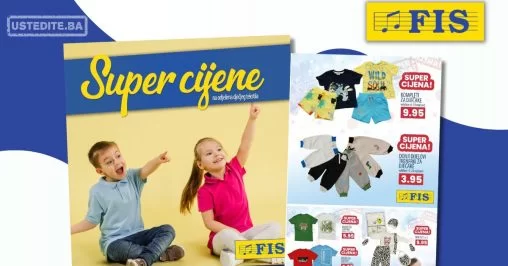 Fis DJEČIJI TEKSTIL - NOVO u ponudi - april 2024.