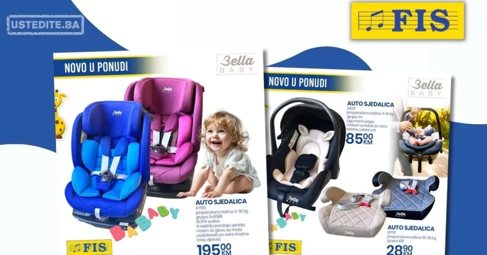 Fis Dječija kolica NOVO U PONUDI - april 2024.