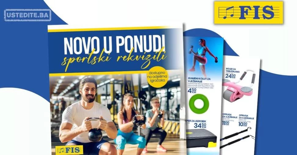 Fis SPORTSKI REKVIZITI - NOVO U PONUDI - april 2024.