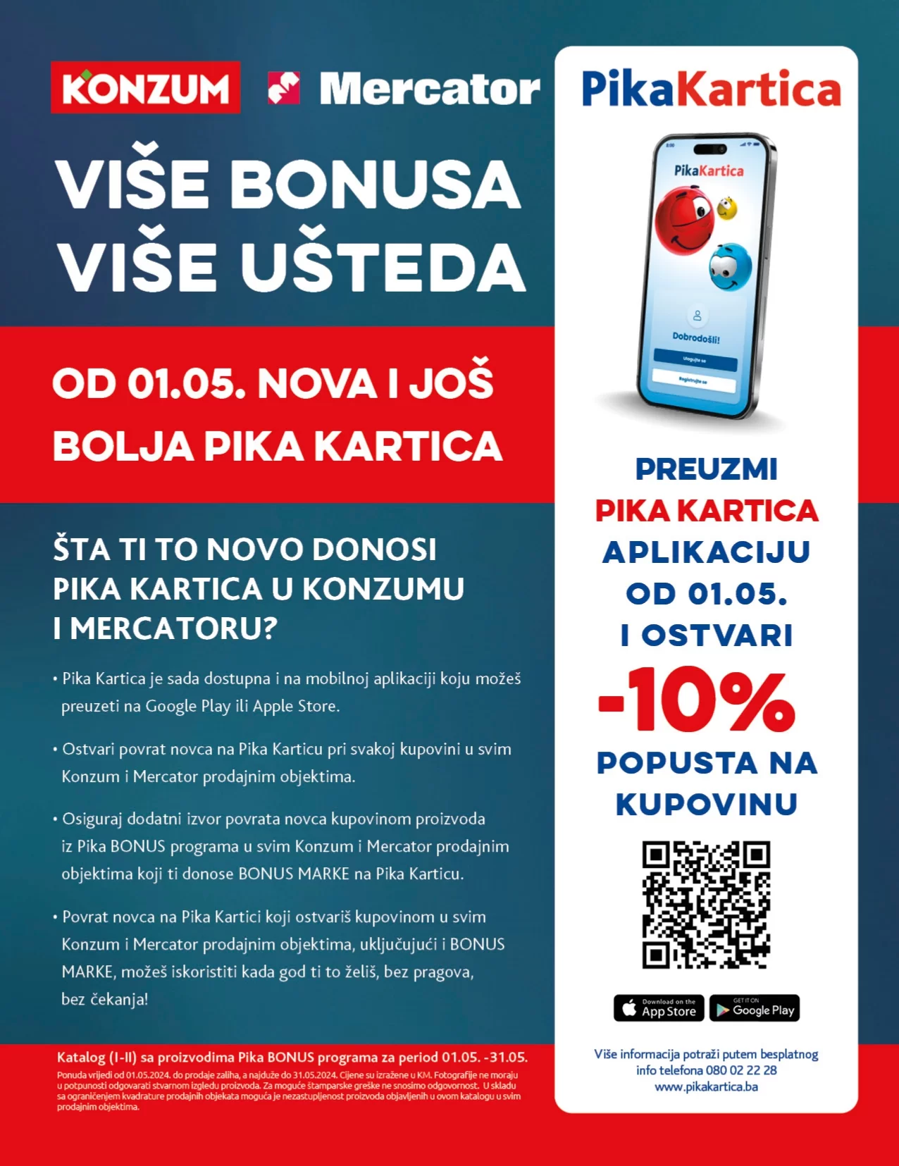 Konzum PIKAKARTICA 1-31.5.2024.