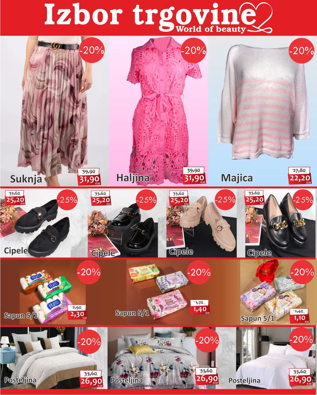 Izbor trgovine katalog ODJEĆA & OBUĆA