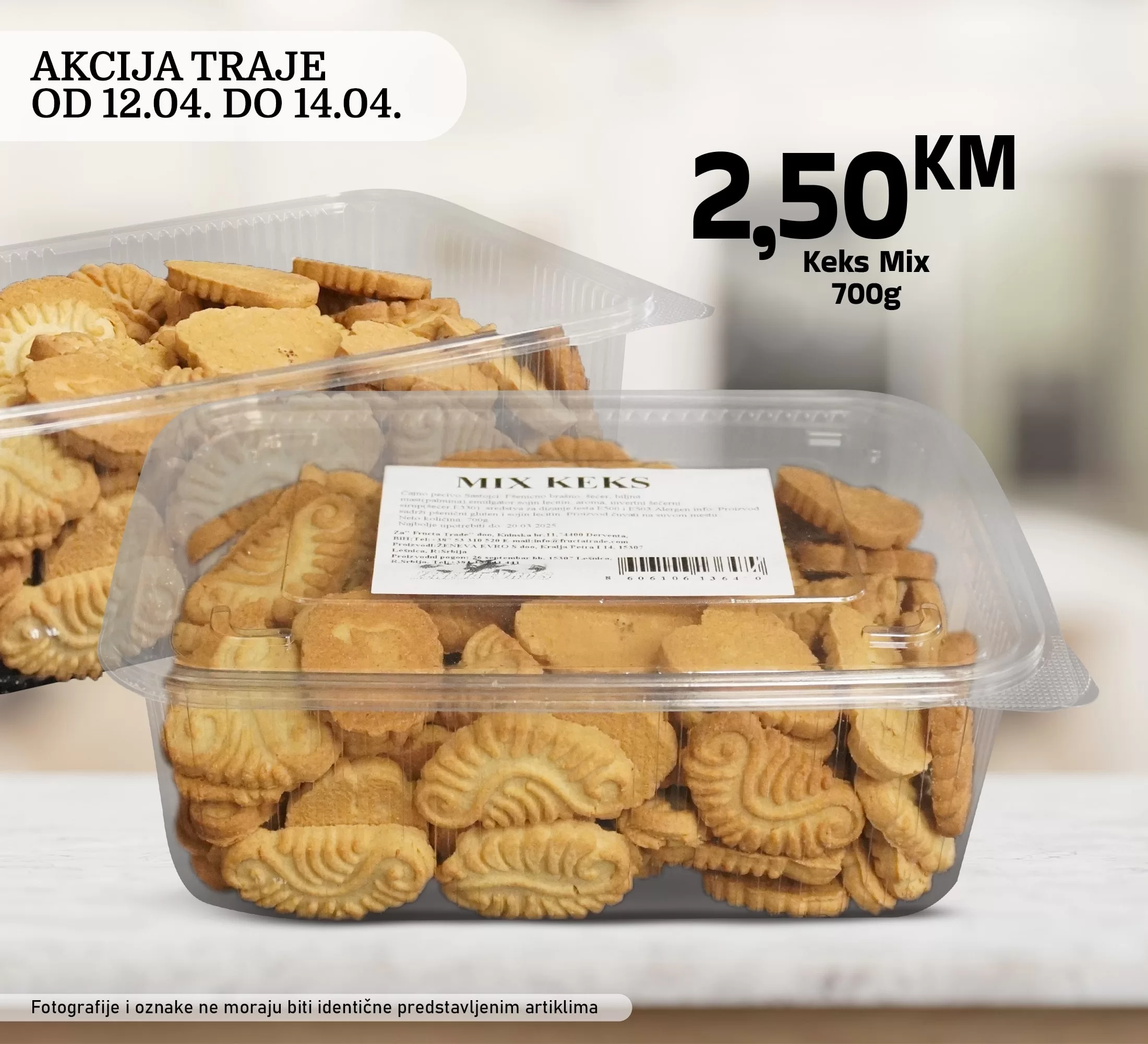 Kort vikend akcija 12-14.4.2024.