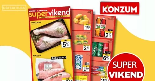 Konzum vikend akcija 11-14.4.2024.
