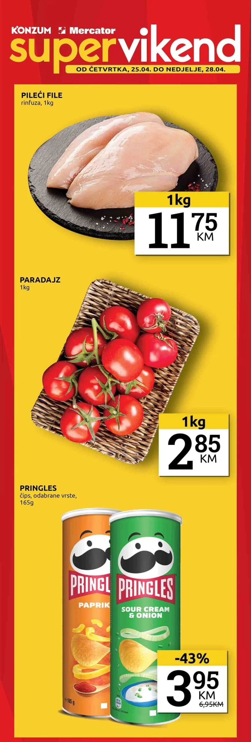 Konzum vikend akcija 25-28.4.2024.