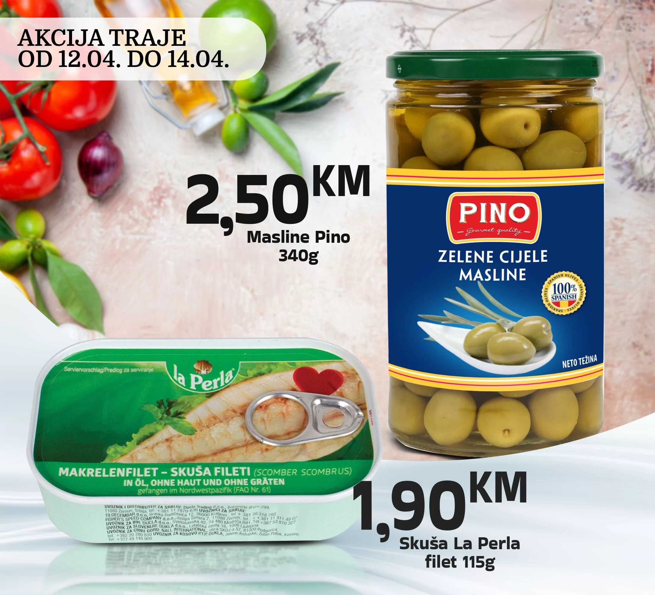 Kort vikend akcija 12-14.4.2024.