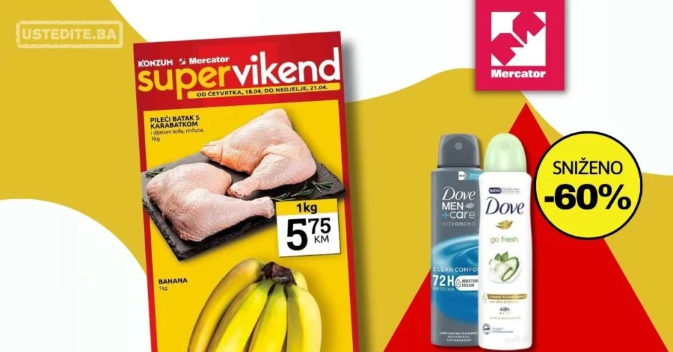 Mercator vikend akcija 18-21.4.2024.