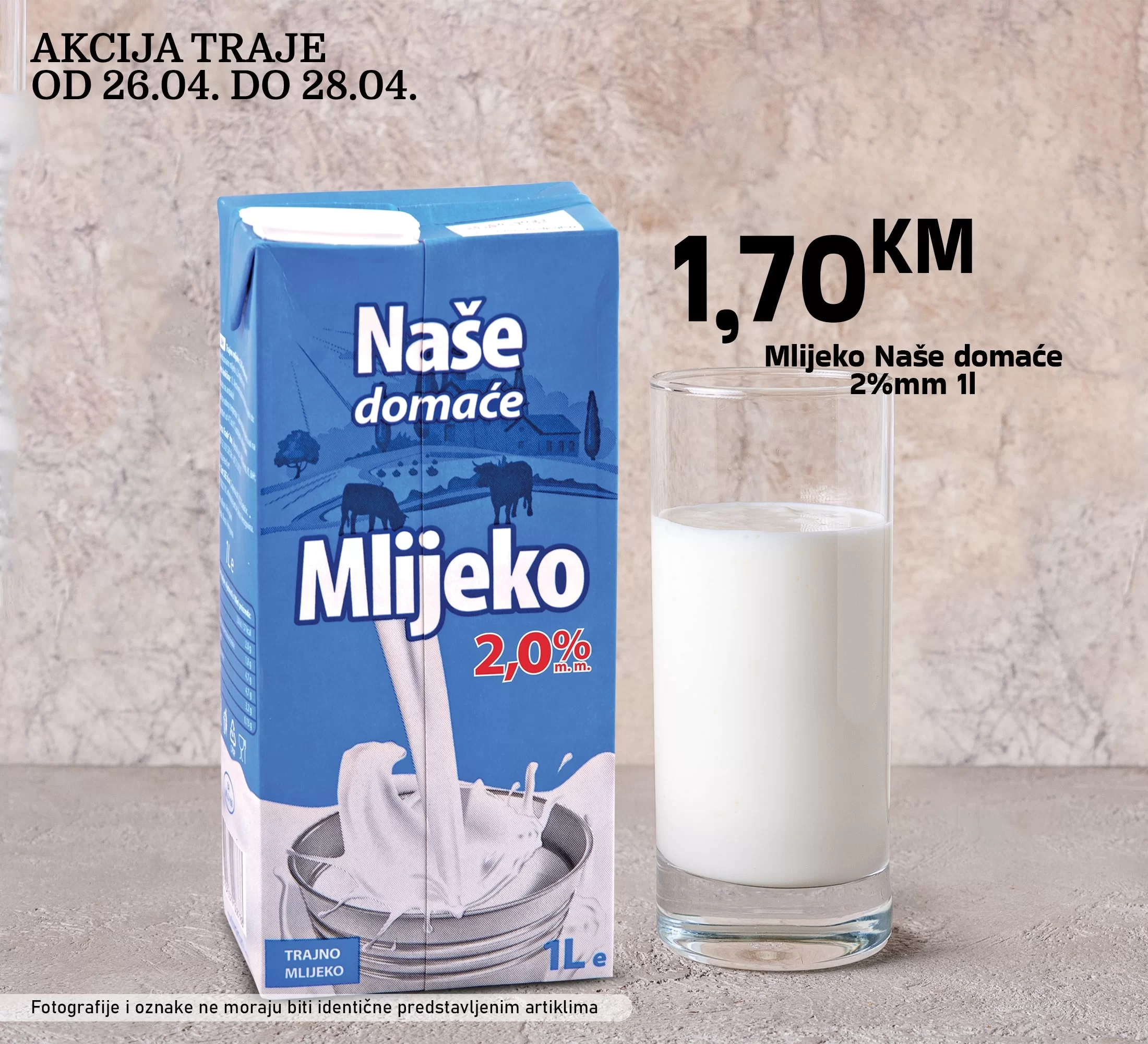 Kort vikend akcija 26-28.4.2024.