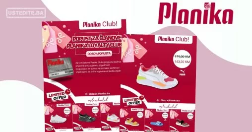 Planika SNIŽENJE do 50% - april 2024.