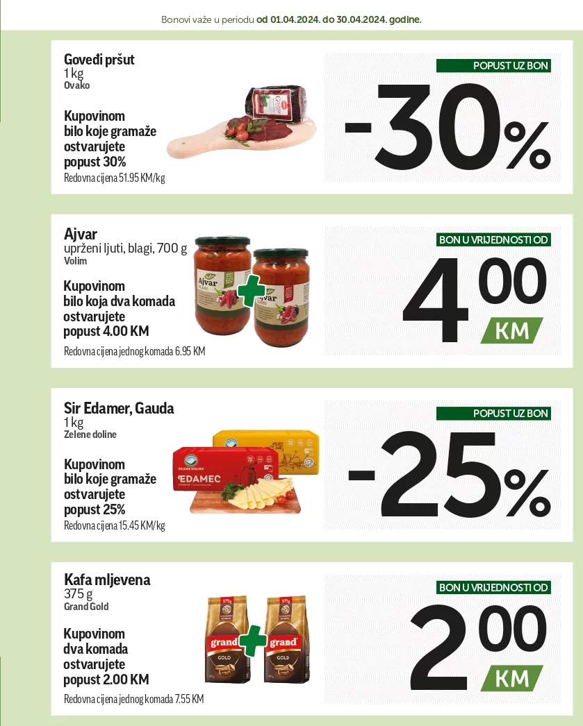 Crvena jabuka katalog SUPER BONBONJERA 1-30.4.2024.