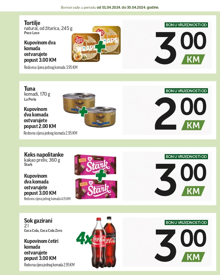 Crvena jabuka katalog SUPER BONBONJERA 1-30.4.2024.