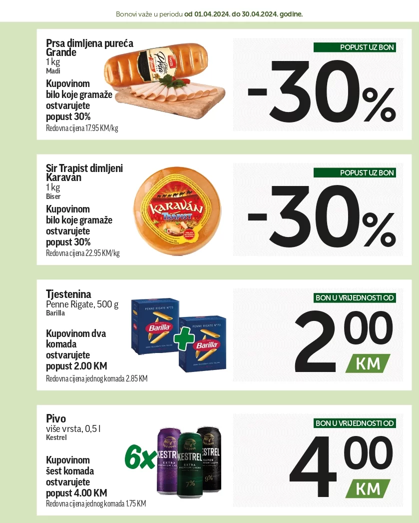 Crvena jabuka katalog SUPER BONBONJERA 1-30.4.2024.