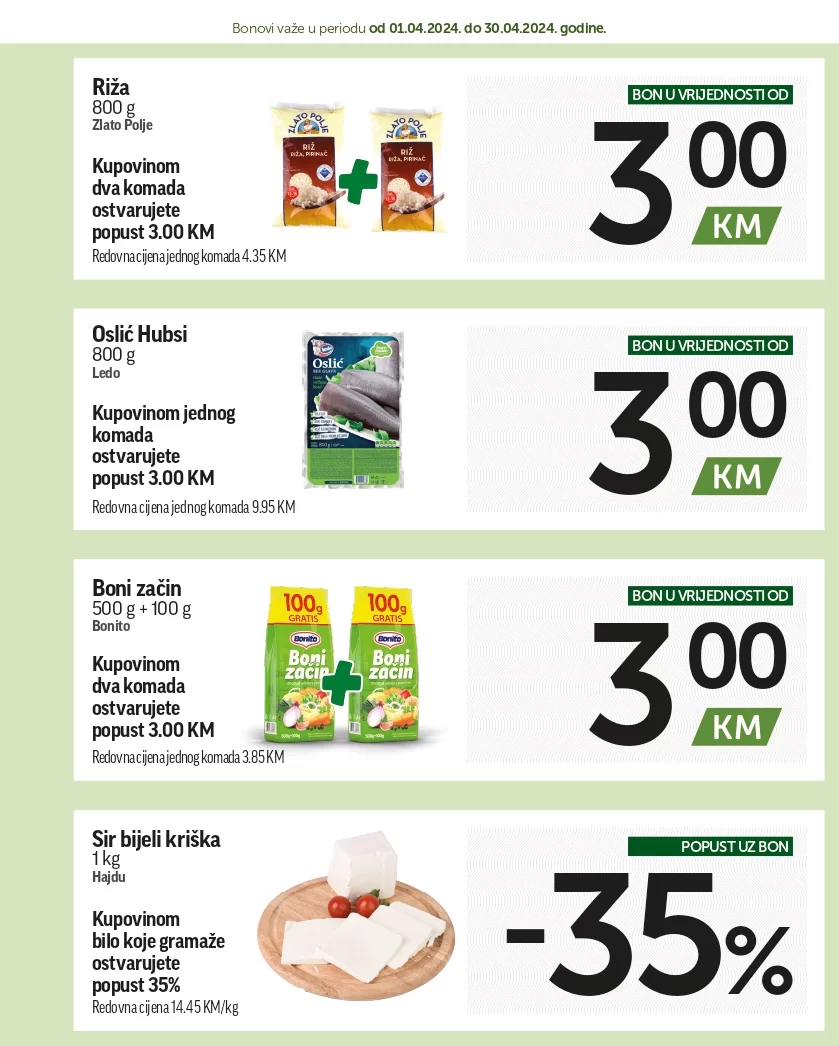 Crvena jabuka katalog SUPER BONBONJERA 1-30.4.2024.