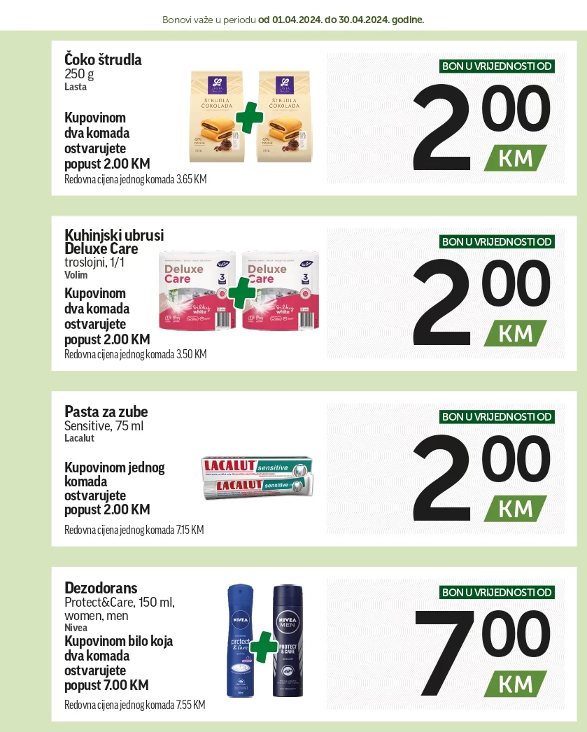 Crvena jabuka katalog SUPER BONBONJERA 1-30.4.2024.